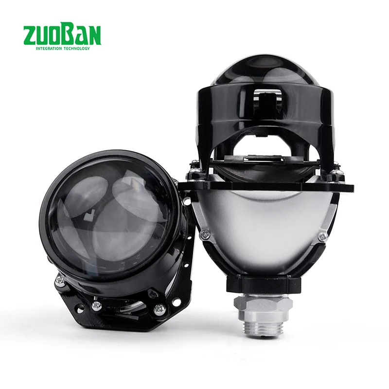 Lampu depan kanta dwi-cahaya cawan tunggal 2.5-inci T0325