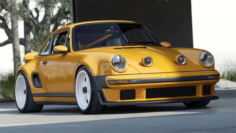 Revolusi Keanggunan: The Porsche 911 Carrera Coupe Diterima oleh Singer Dengan Advanced LED dalam lampu projektor dan lampu neon untuk kereta