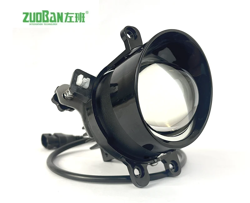 Lampu kabut LED lensa cahaya tunggal yang tinggi
