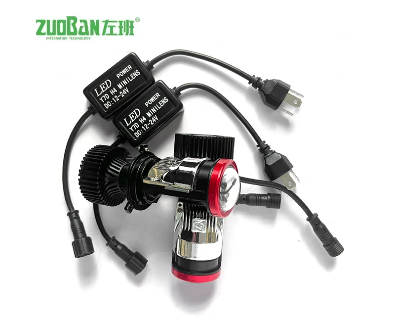 H4 LED lampu lampu LED 50W LED HEADLLIGHT Mentol