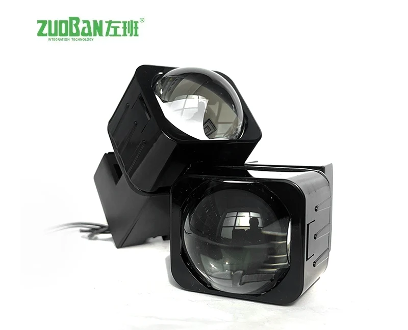 Lens 40w Mini Matrix LED lampu lampu bi-xenon